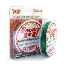 Шнур плетений Fanatik Feeder PE X4 140 m (#0,6) 0.12 mm Green