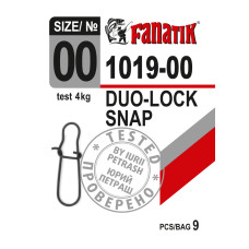 Застібка американка Fanatik 1019-00 тест 4 кг
