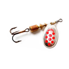 Блесна Mepps Aglia Decoree Silver/Red 3,5г