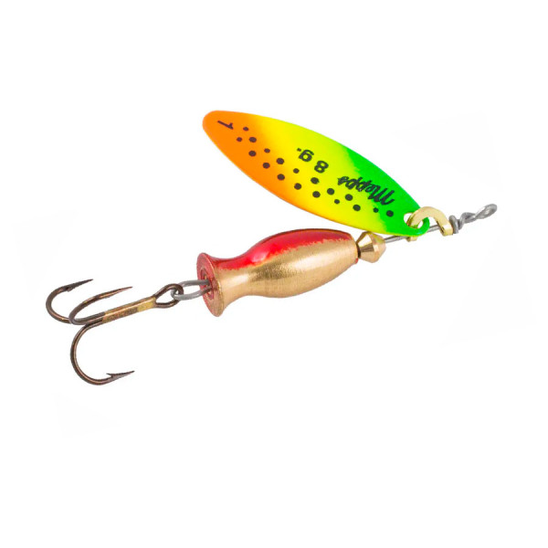 Блешня Mepps Aglia Long Heavy Gold/Tiger 8г