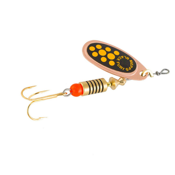 Блешня Mepps Black Fury Cooper/Yellow 8г