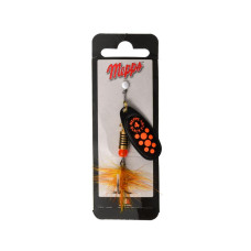 Блешня Mepps Black Fury MCH Black/Orange 9г