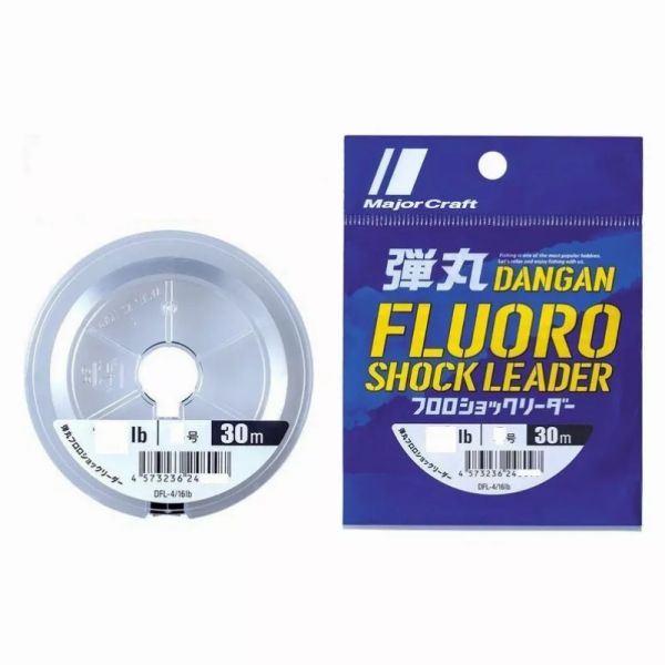 Флюорокарбон Major Craft Fluoro Shock Leader Dangan 30м №0.6 2.0lb