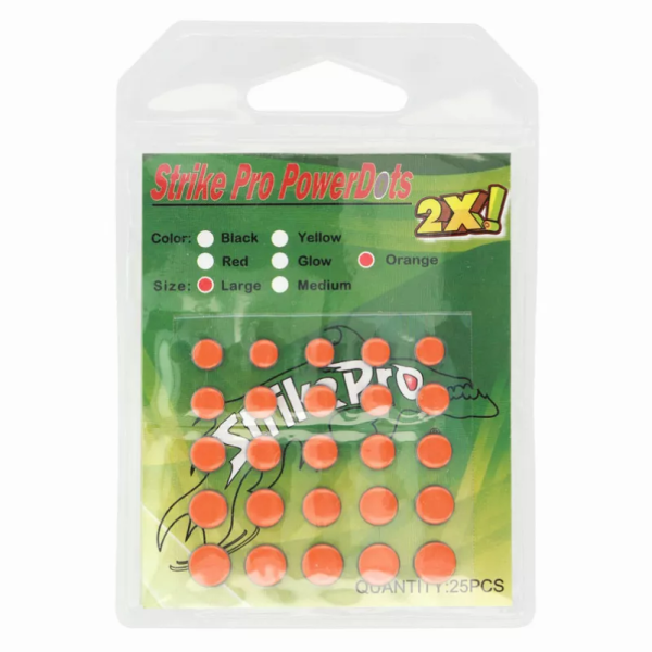 Обтяжувач Strike Pro для воблера Power Dots 2X M (Orange) 25шт