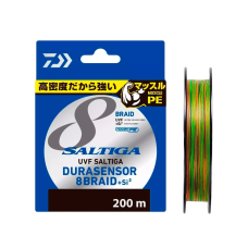 Шнур Daiwa UVF Saltiga Dura Sensor X8+ Si2 200м #0.6 Multicolor