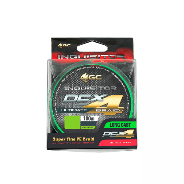 Шнур GC Inquisitor PE X4 100м #0.5