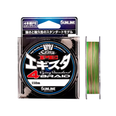 Шнур Sunline PE Egista X4 150м #0.4 6lb Multicolor