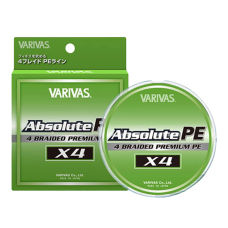 Шнур Varivas Absolute PE X4 150м #0.3 7lb Green