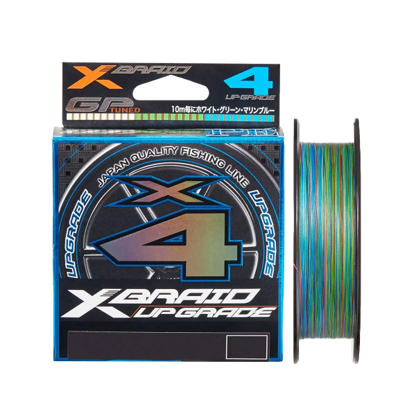 Шнур XBraid Upgrade X4 3 Color 150м #0.4 8lb Multicolor