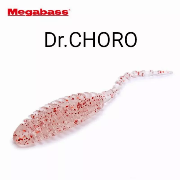 Силікон Megabass Dr.Choro 2" (10шт) Glow Okiami