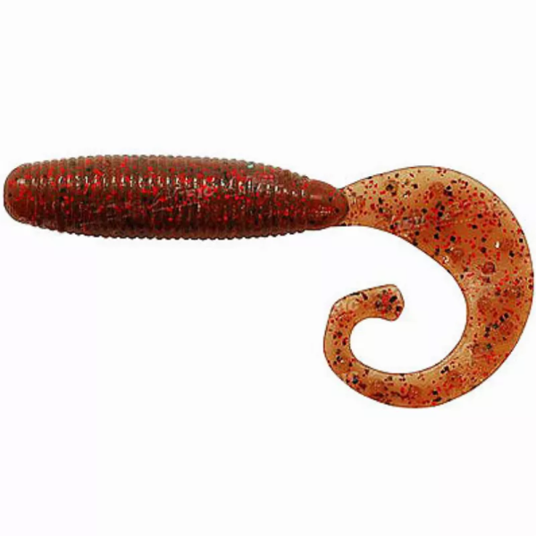 Силікон Reins Fat G-Tail Grub 4" 001 watermelon seed
