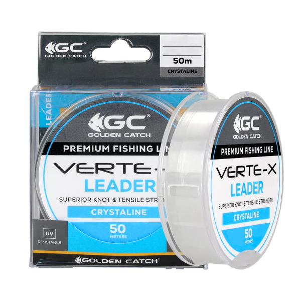 Волосінь GC Verte-X Leader 50м Crystaline 0.090мм