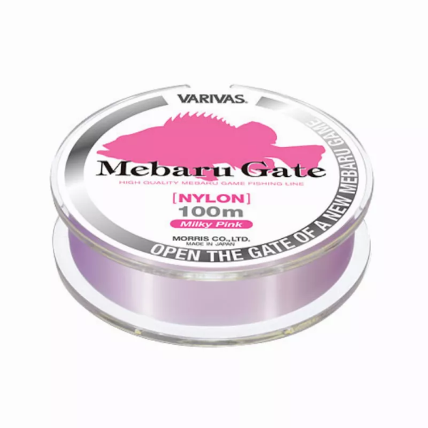 Волосінь Varivas Mebaru Gate 100м Light-Pink 0.117мм