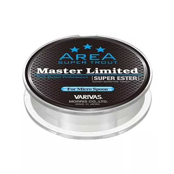 Волосінь Varivas Super Trout Area Master LTD Ester 150м Clear #0.5 0.117мм