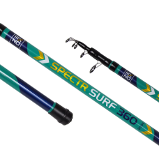 Вудилище морське серфове ZEOX Spectr Surf 3.60м 200г