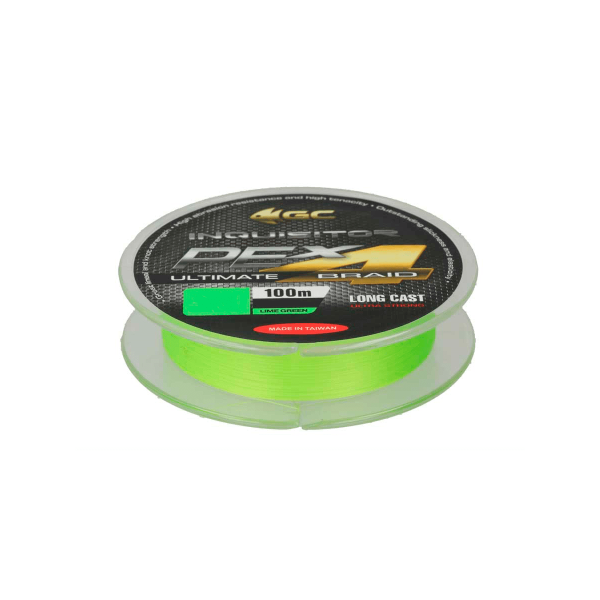 Шнур GC Inquisitor PE X4 100м Lime Green