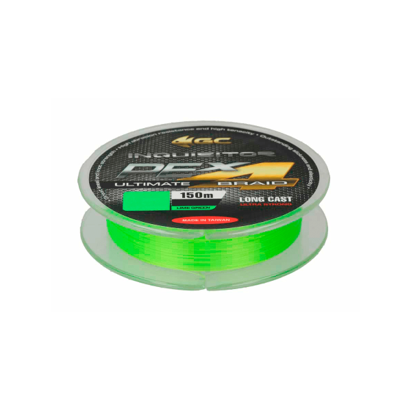 Шнур GC Inquisitor PE X4 150м Lime Green
