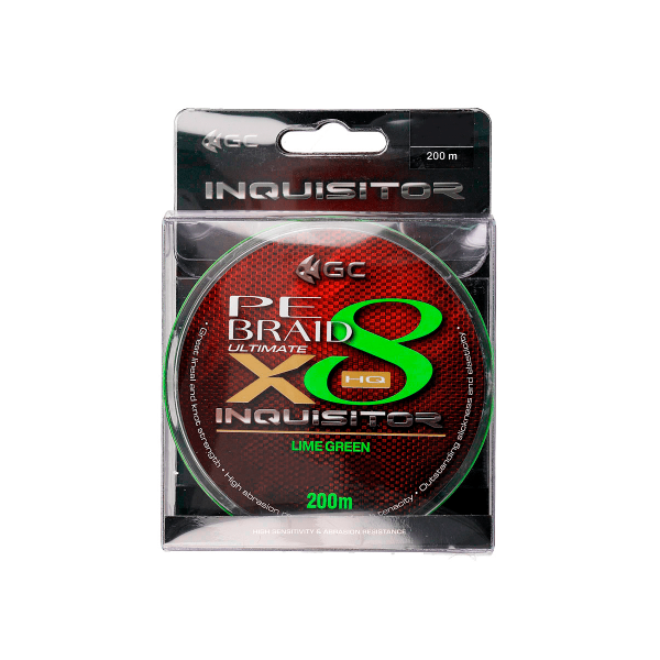 Шнур GC Inquisitor PE X8 200м Lime Green