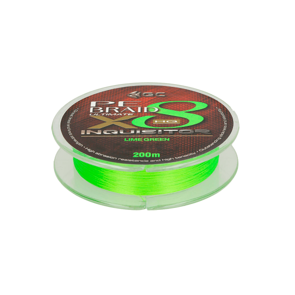 Шнур GC Inquisitor PE X8 200м Lime Green