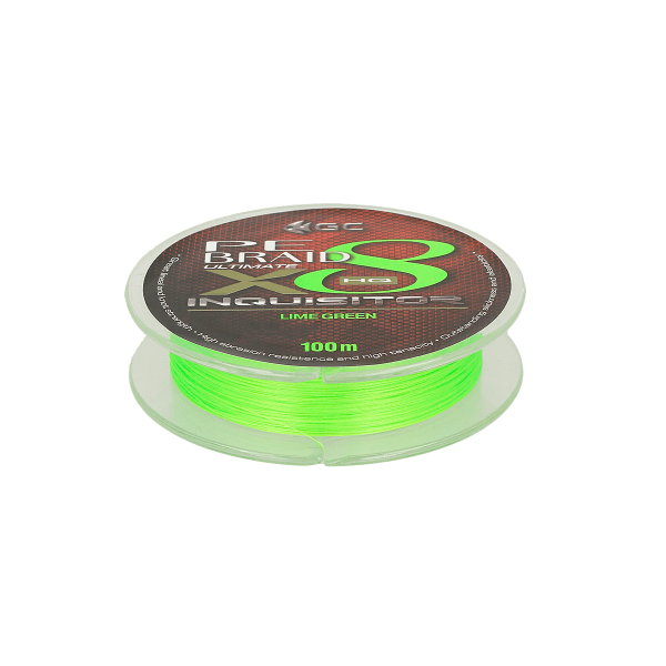 Шнур GC Inquisitor PE X8 100м Lime Green