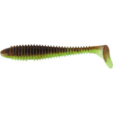 Силикон Keitech Swing Impact FAT 4.3" (6 шт/уп) ц:401 green pumpkinpp.chart