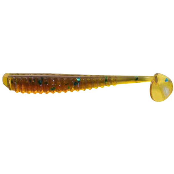 Силікон Reins Aji Ringer Shad 565 Motor Oil Green Flake (15 шт/уп.)