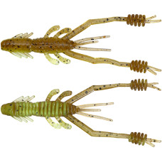 Силикон Reins Ring Shrimp 3" B08 Green Pumpkin Chart Melon (8 шт/уп.)