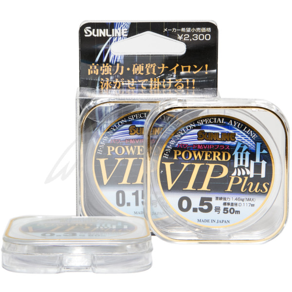 Леска Sunline Powerd Ayu Vip Plus 50м #0.35/0.097 мм 1,05 кг