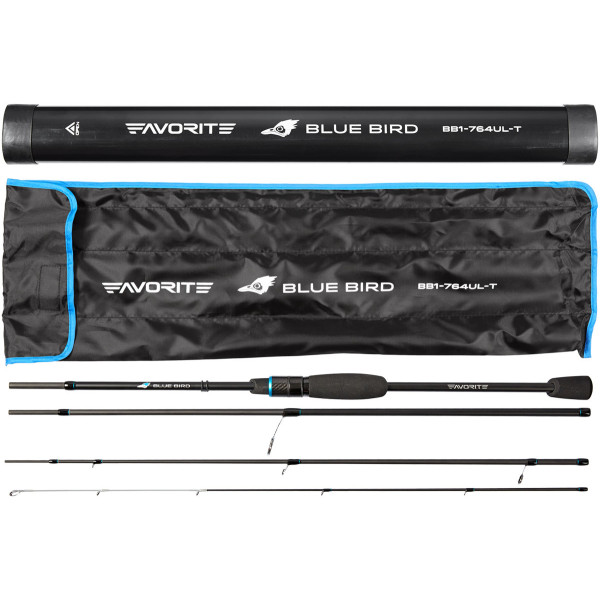 Спінінг Favorite Blue Bird Compact BB1-804L-T 2.40m 3-12g