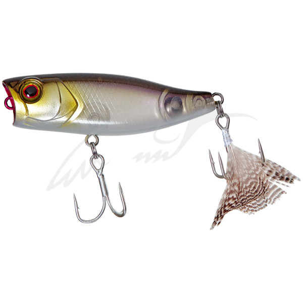 Воблер Jackall Chubby Popper 42F 42мм 3,3 г Ghost Wakasagi