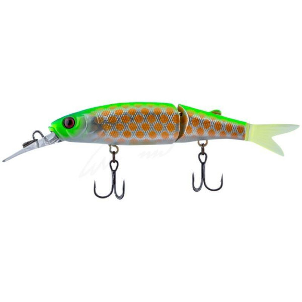 Воблер Jackall Tiny Magallon MR 88mm 7.6g Lime Pirarucu