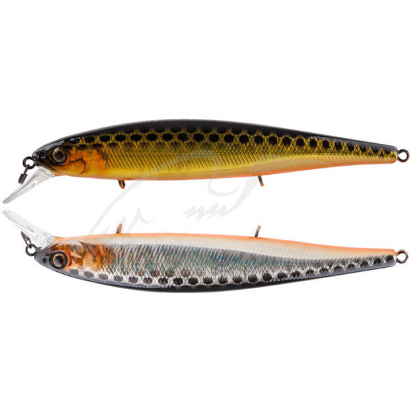 Воблер Jackall MagSquad 115SP 115mm 16.0 g HL Gold & Silver Black