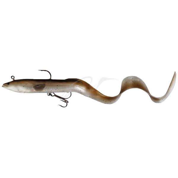 Силікон Savage Gear 3D Real Eel Ready To Fish 400mm 165.0g #02 Olive Pearl NL (поштучно)