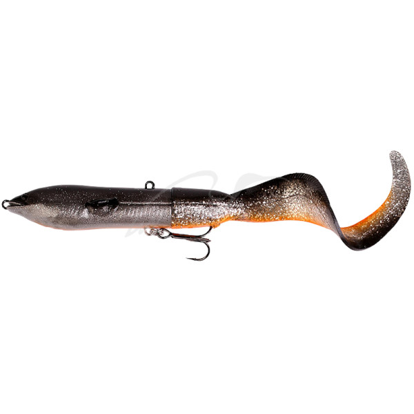 Воблер Savage Gear 3D Hard Eel Tail Bait 170SS 170mm 40.0 g #01 Dirty Silver