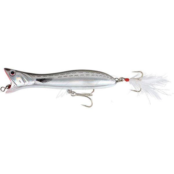 Воблер Savage Gear Panic Popper 135 13.5cm 38g 01-Dirty Silver Mullet