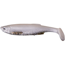 Силікон Savage Gear LB 3D Bleak Paddle Tail 130mm 17.0g 05-White Silver (4 шт/уп)