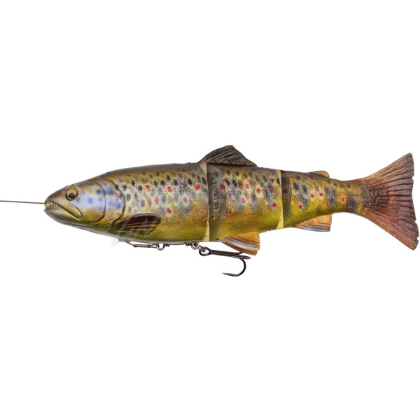 Силікон Savage Gear 4D Line Thru Trout SS 150mm 35.0g #03 Dark Brown Trout (поштучно)