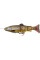 Силікон Savage Gear 4D Line Thru Trout MS 150mm 40.0g #03 Dark Brown Trout (поштучно)