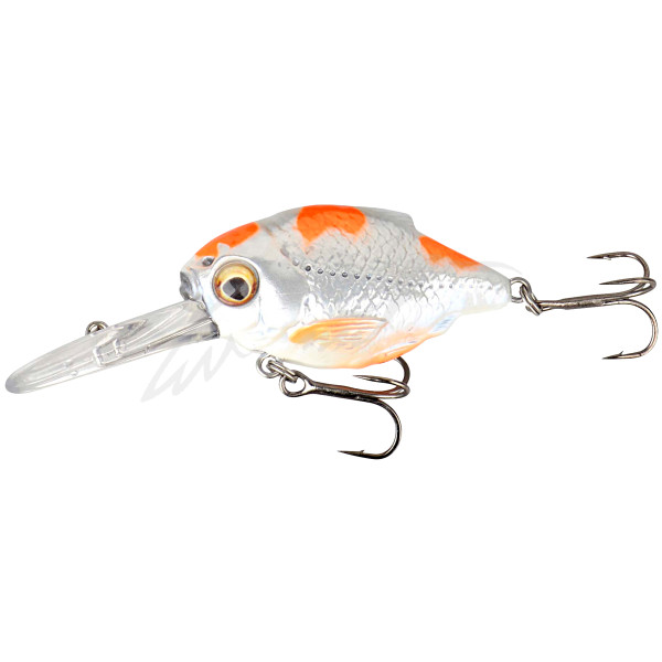 Воблер Savage Gear 3D Crucian Crank DR 46SF 46mm 8.3 g 03-Pearl White Silver