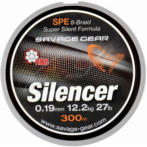 Шнур Savage Gear HD8 Silencer Braid 300m (Green) 0.36 mm 70lb/32kg