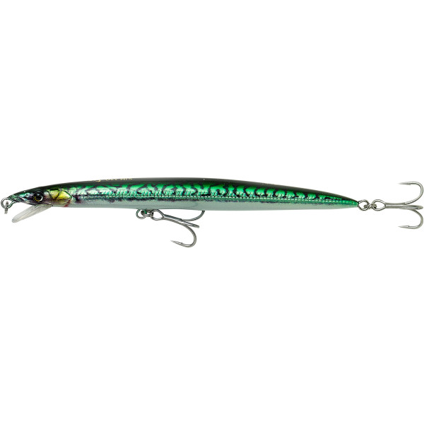 Воблер Savage Gear Sandeel Jerk Minnow SF 145mm 14.0 g Green mackerel PHP
