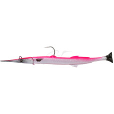 Силікон Savage Gear 3D Needlefish Pulsetail 14cm 12g Pink/Silver (2+1 шт/уп)