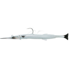 Силікон Savage Gear 3D Needlefish Pulsetail 14cm 12g Pearl White/Silver (2+1 шт/уп)