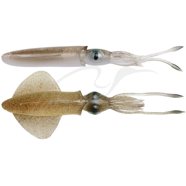 Силикон Savage Gear 3D Swim Squid 125mm 11.0g Green Eye (3 шт/уп)
