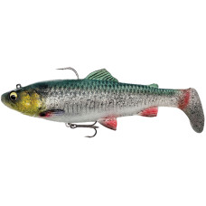 Силікон Savage Gear 4D Trout Rattle Shad S 125mm 35.0g Green Silver (поштучно)