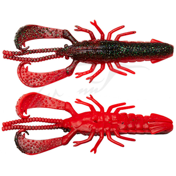 Силікон Savage Gear Reaction Crayfish 73mm 4.0g Red N Black (5 шт/уп)