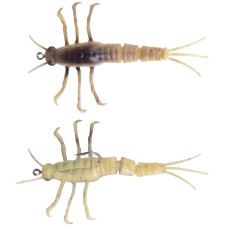 Силікон Savage Gear 3D TPE Mayfly Nymph 50mm 2.5g Yellow Belly (поштучно)