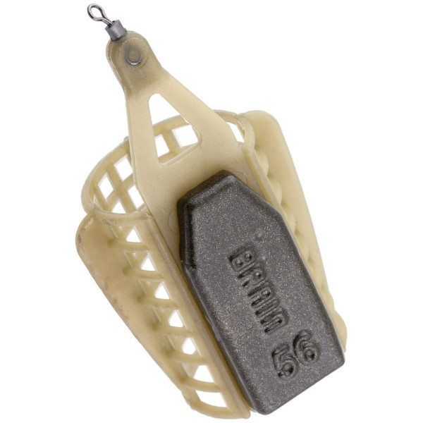 Кормушка Brain Клетка пластиковая со съемным грузом XL 28g