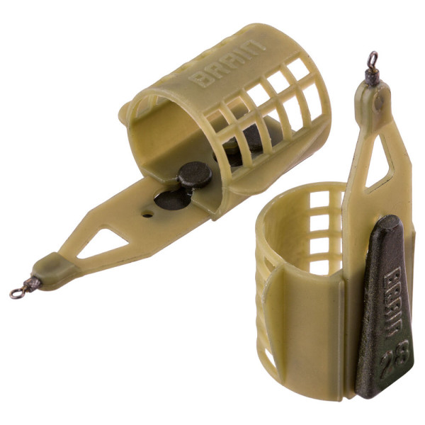 Кормушка Brain Клетка пластиковая со съемным грузом M 42g