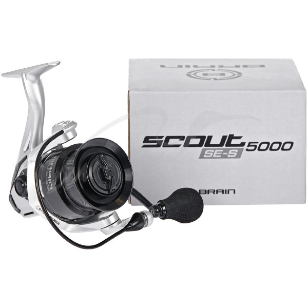 Котушка Brain Scout SE-S 4000S 8+1BB Silver
